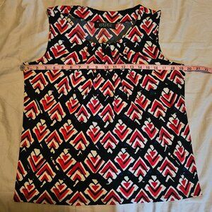 Kasper Patterned Blouse